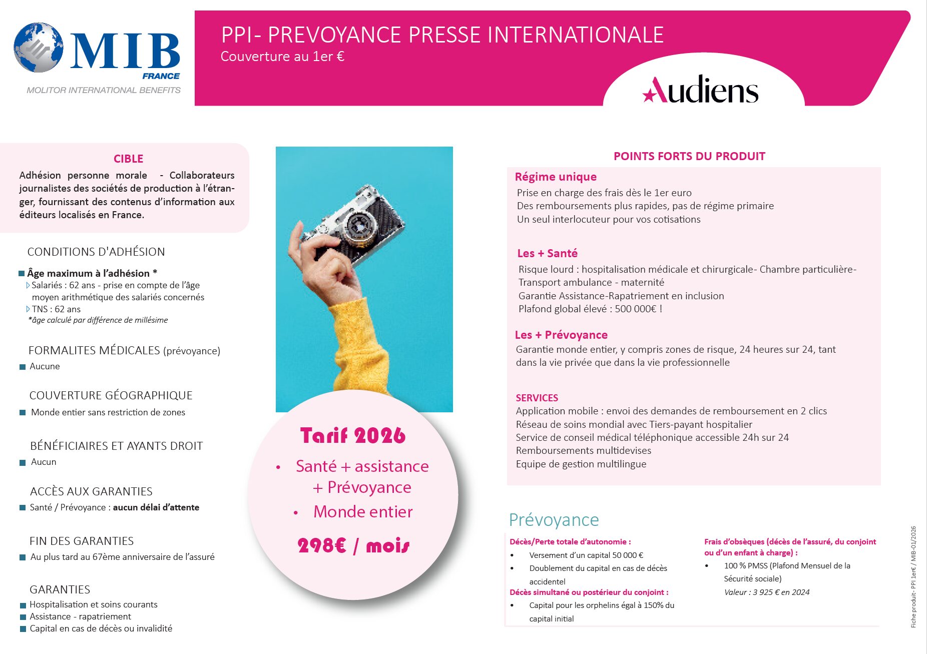 Fiche produit 2026